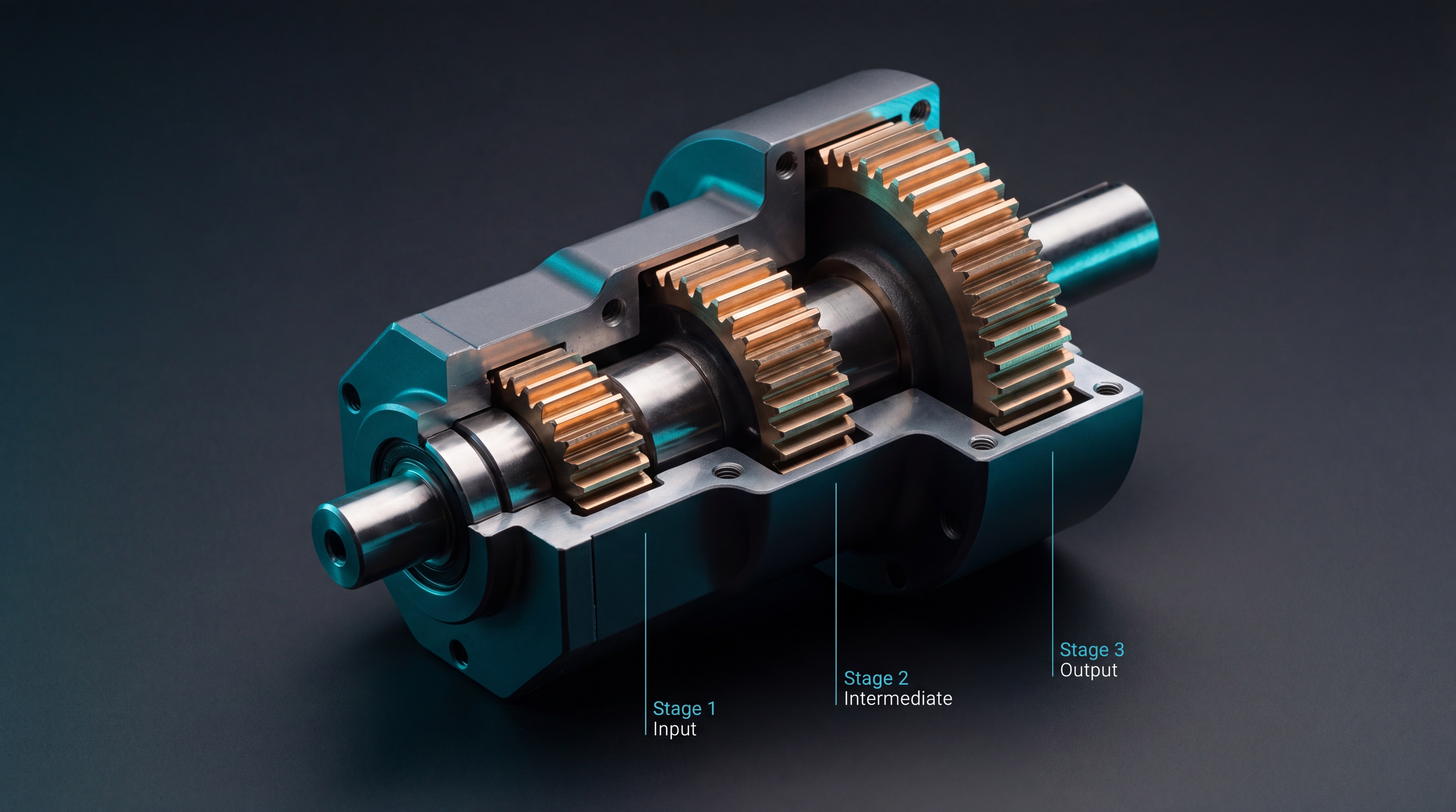 3-Stage Planetary Gearbox