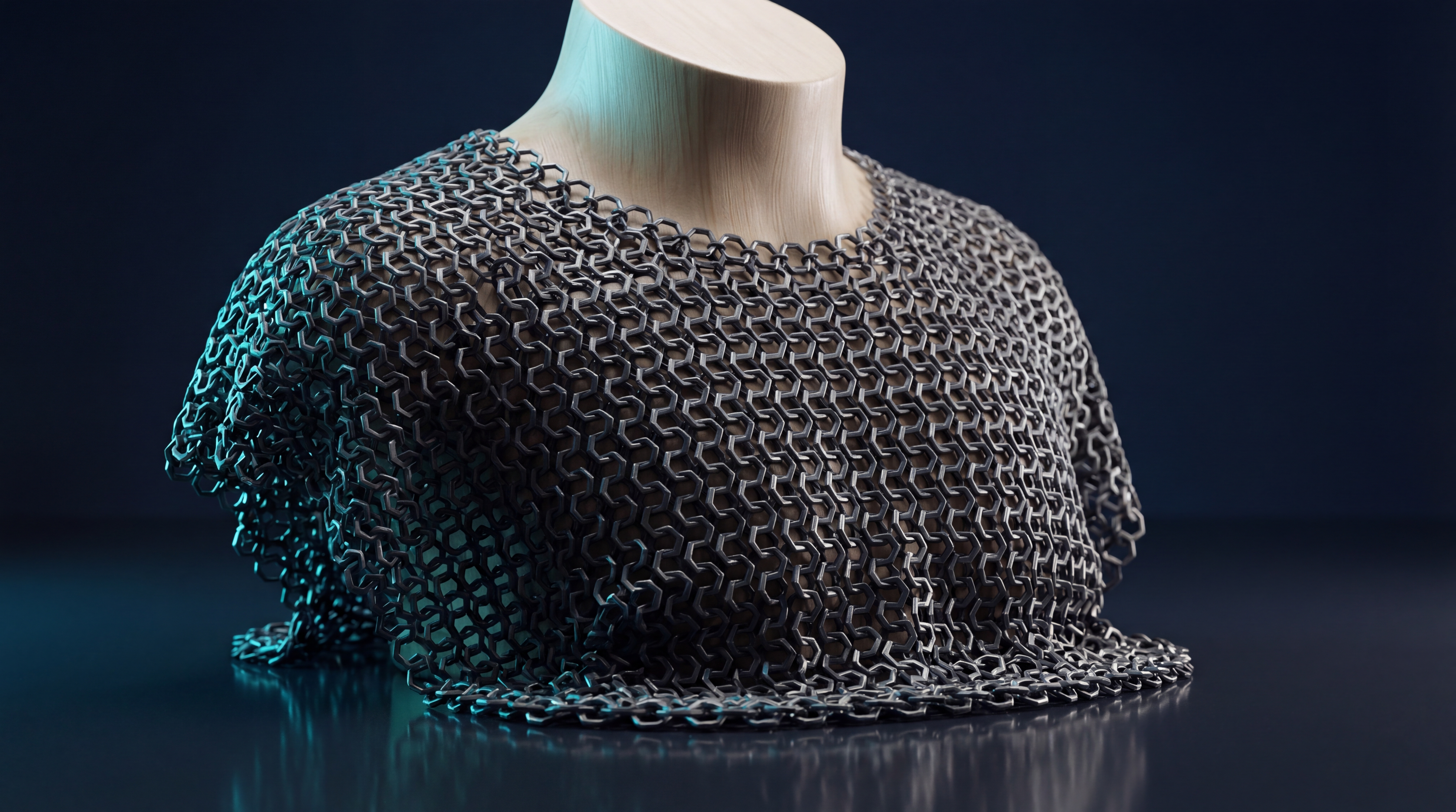 Hexagonal Chain Mail Fabric
